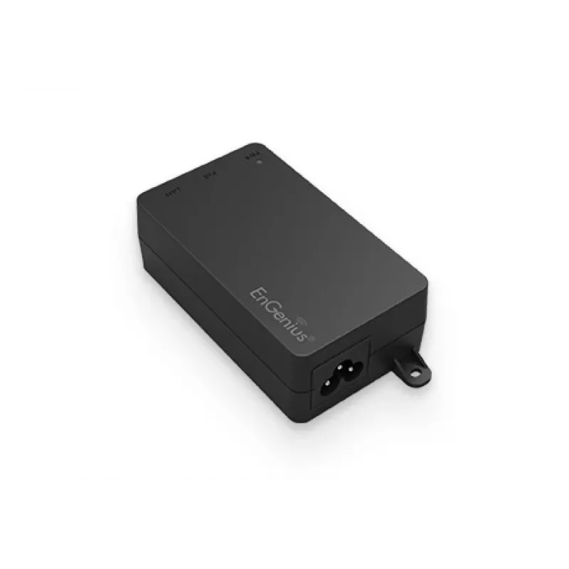 EnGenius 54V, 1,11A 60W AF/AT/BT 10GbE PoE injektorius