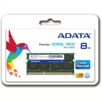 ADATA Premier atminties modulis 8 GB 1 x 8 GB DDR3L 204-pin SO-DIMM