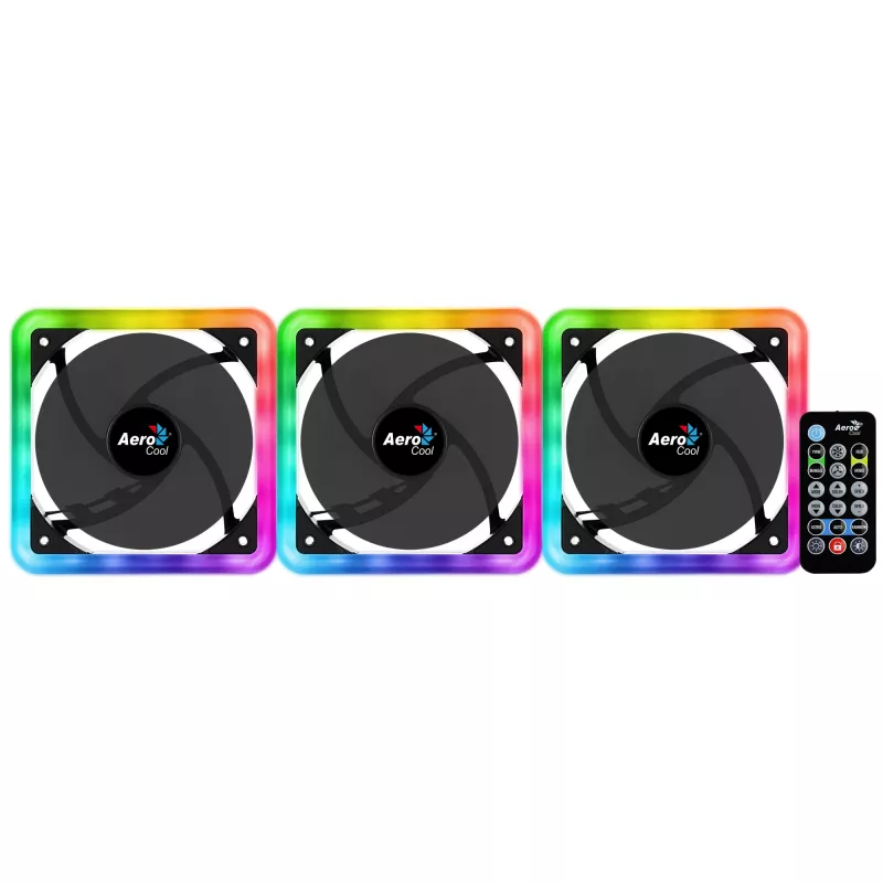 Aerocool Edge 14 Pro kompiuterio korpuso ventiliatorius 14 cm juodas
