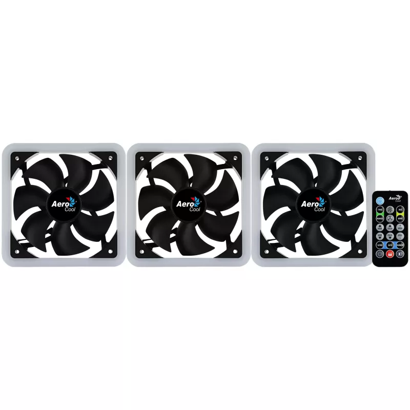 Aerocool Edge 14 Pro kompiuterio korpuso ventiliatorius 14 cm juodas