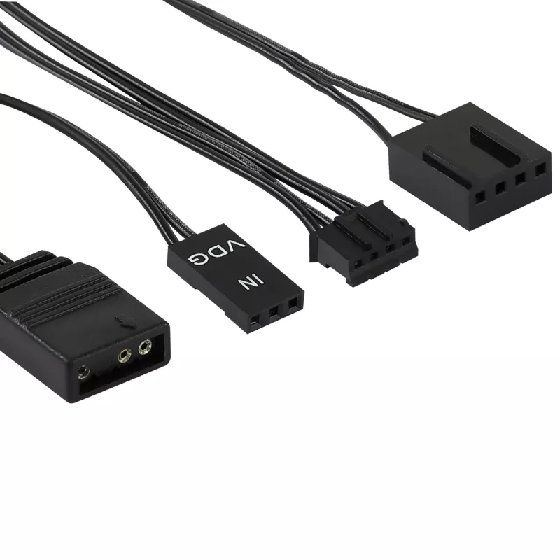 Aerocool Edge 14 Pro kompiuterio korpuso ventiliatorius 14 cm juodas