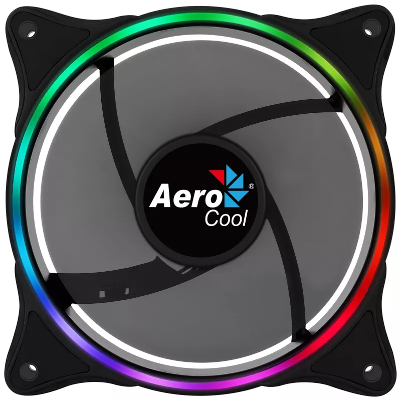 Aerocool Eclipse 12 kompiuterio korpuso ventiliatorius 12 cm juodas