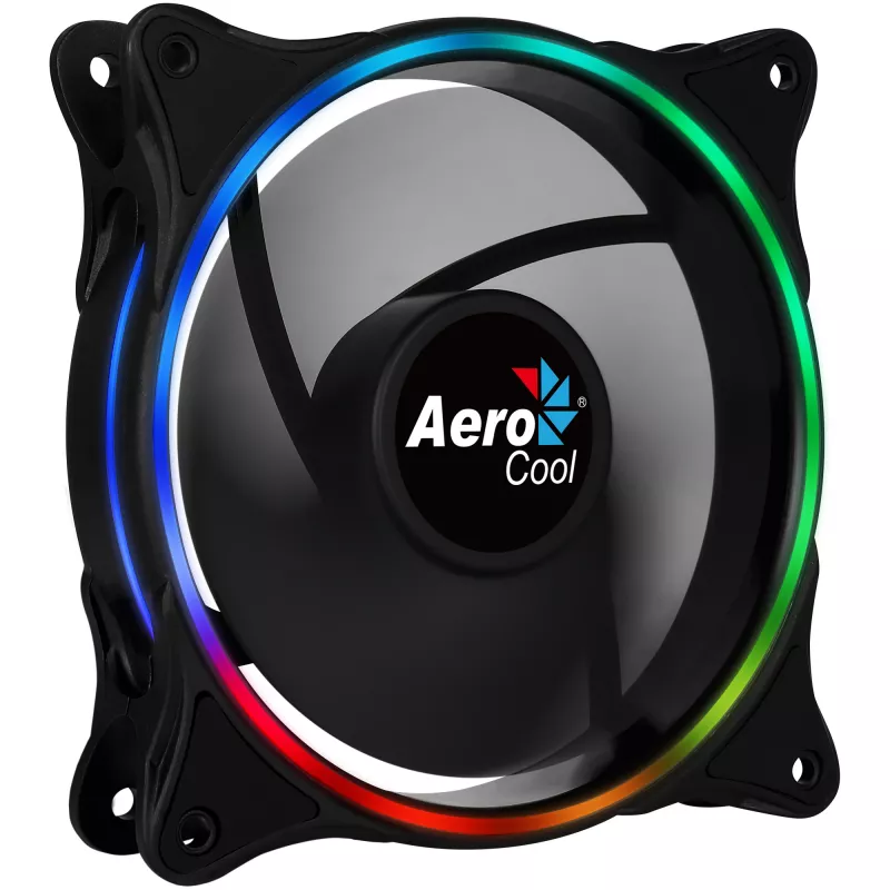 Aerocool Eclipse 12 kompiuterio korpuso ventiliatorius 12 cm juodas