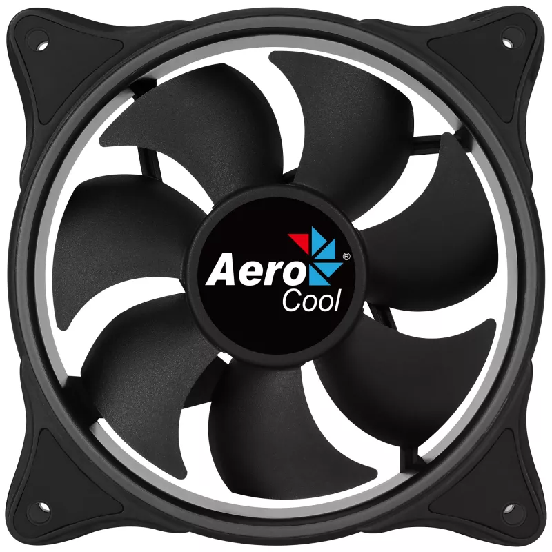 Aerocool Eclipse 12 kompiuterio korpuso ventiliatorius 12 cm juodas