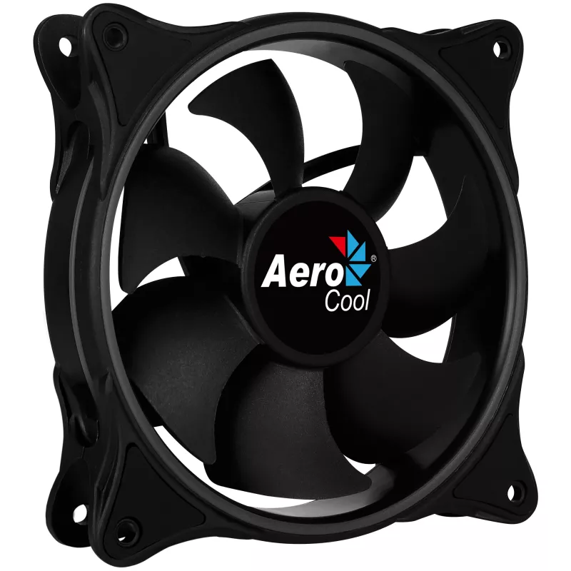 Aerocool Eclipse 12 kompiuterio korpuso ventiliatorius 12 cm juodas