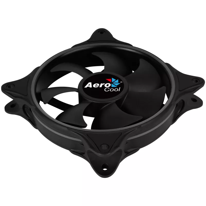 Aerocool Eclipse 12 kompiuterio korpuso ventiliatorius 12 cm juodas