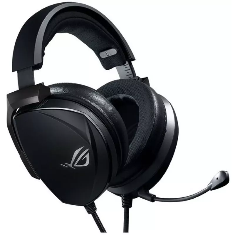 ASUS ROG Theta Electret ausinės, laidinės, ant galvos, žaidimams, juodos