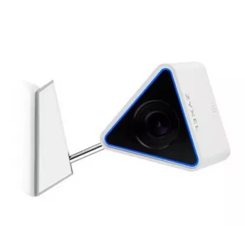 IP apsaugos kamera Zyxel Aurora Cube — Vidaus, 2,1 MP (1920×1080), 145° matymo laukas, belaidė, montuojama ant lubų/sienos/stalo