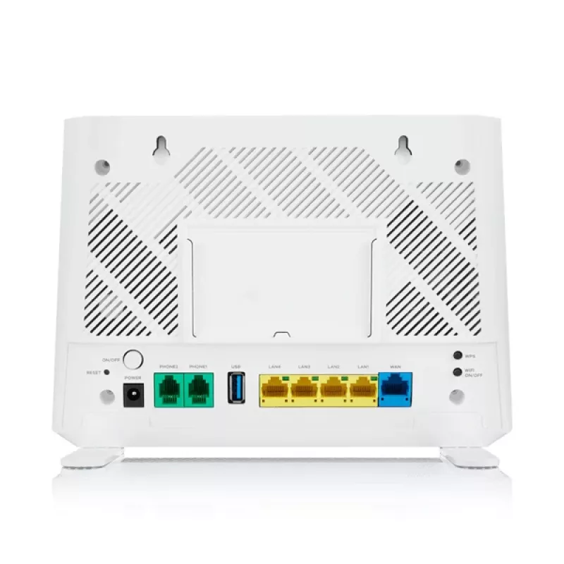 Zyxel EX3301-T0 belaidis maršruto parinktuvas Gigabit Ethernet Dviejų juostų (2,4 GHz / 5 GHz) Balta