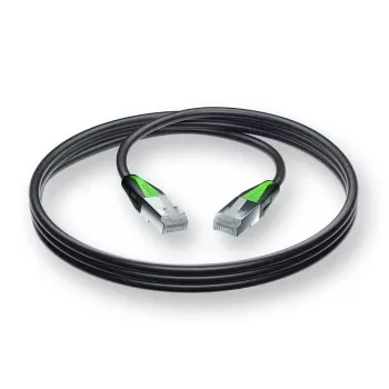 Tinklo kabelis Zyxel ACCESSORY-ZZ0110F Cat6a, RJ-45 į RJ-45, 1 m, juodas