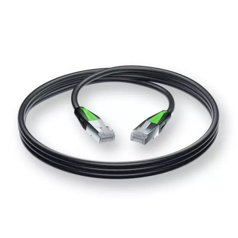Tinklo kabelis Zyxel ACCESSORY-ZZ0110F Cat6a, RJ-45 į RJ-45, 1 m, juodas