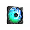 MSI MAX F12A-3 120 mm ARGB ventiliatorių rinkinys – korpuso priedas „3x 120 mm ARGB PWM ventiliatoriai, 600–1500 aps./min., „Mystic Lighting“ sinchronizacija“