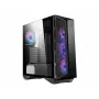PC korpusas MSI MPG GUNGNIR 111R Midi Tower juodas — palaiko ATX/Micro‑ATX/Mini‑ITX, 3x120 mm priekyje + 1x120 mm gale, 2x3,5 colio nišos, 2x2,5 colio nišos