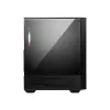 MSI MAG FORGE 111R vidutinio dydžio bokštinis žaidimų kompiuterio korpusas „Juodas, 1x 120 mm ARGB PWM ventiliatorius, 1-6 ARGB šakotuvas, Mystic Light sinchronizacija, grūdinto stiklo skydelis, ATX, mATX, mini-ITX“