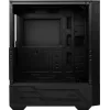 MSI MAG FORGE 111R vidutinio dydžio bokštinis žaidimų kompiuterio korpusas „Juodas, 1x 120 mm ARGB PWM ventiliatorius, 1-6 ARGB šakotuvas, Mystic Light sinchronizacija, grūdinto stiklo skydelis, ATX, mATX, mini-ITX“