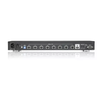 ATEN 8 prievadų HDMI CAT5e/6 skirstytuvas per vieną Cat kabelį / 4K / RS232 / HDBaseT