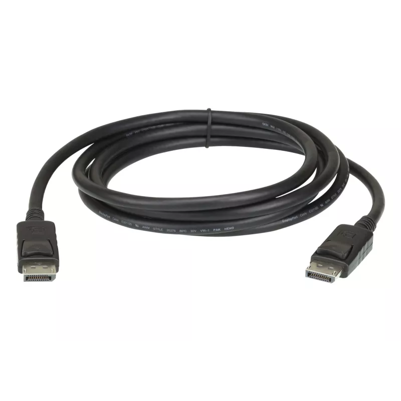 ATEN 3 m DisplayPort rev.1.4 kabelis, 3 m, DisplayPort, HDMI, vyriška, vyriška, tiesus