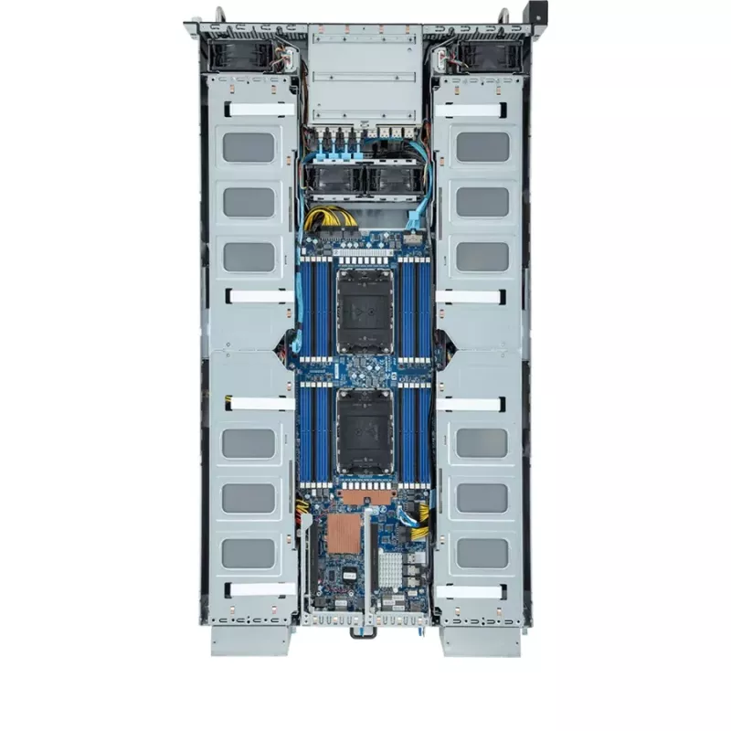 Kompiuterio korpusas Gigabyte G293-Z20 Rack Server 2U juodas