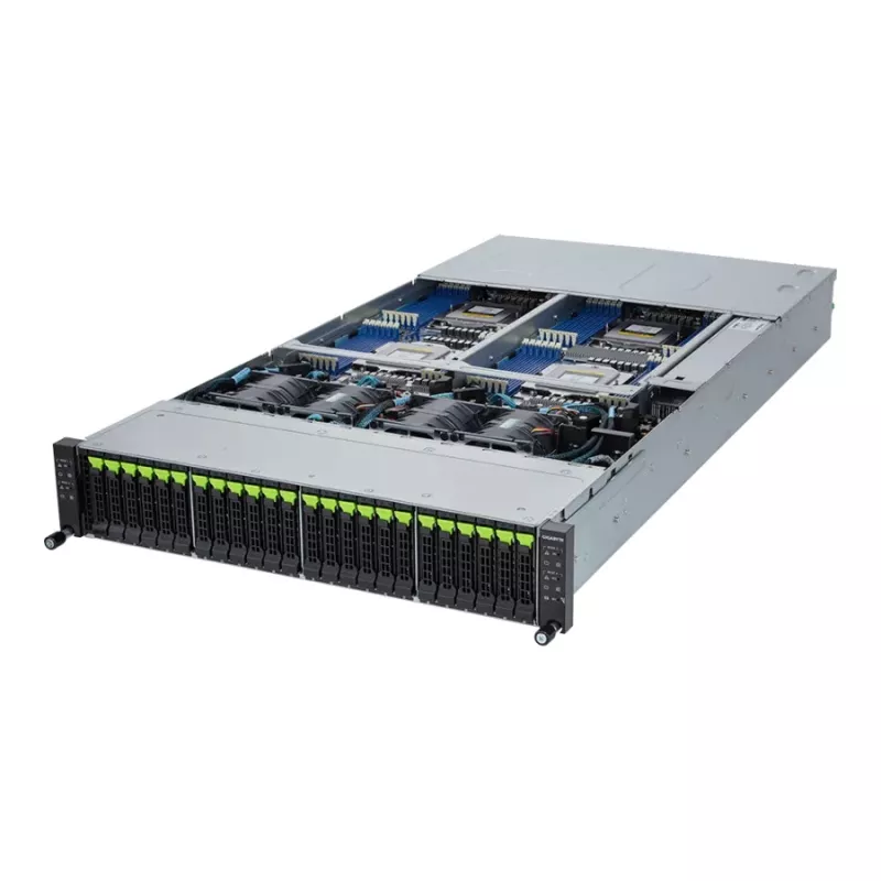 GIGABYTE H273 LGA 6096 stovo (2U) juoda
