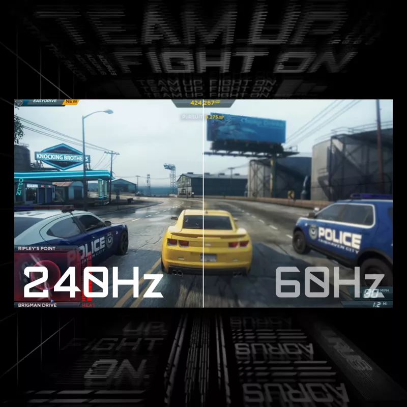 GIGABYTE GS27Q X 27 col. QHD žaidimų monitorius - 2560 x 1440, 240 Hz, 1 ms, 250 cd/m², FreeSync Premium Pro, HDR Ready, HDMI 2.0, DisplayPort 1.4