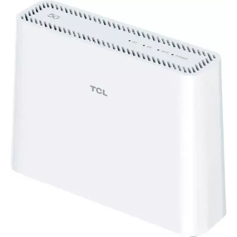 Mobiliojo tinklo maršrutizatorius JetWorld TCL LINKHUB HH515L — Dviejų dažnių juostų Wi‑Fi 2.4/5 GHz, 3000 Mbps, Gigabit Ethernet, 4G/5G (Sub6), Micro-USB, Baltas