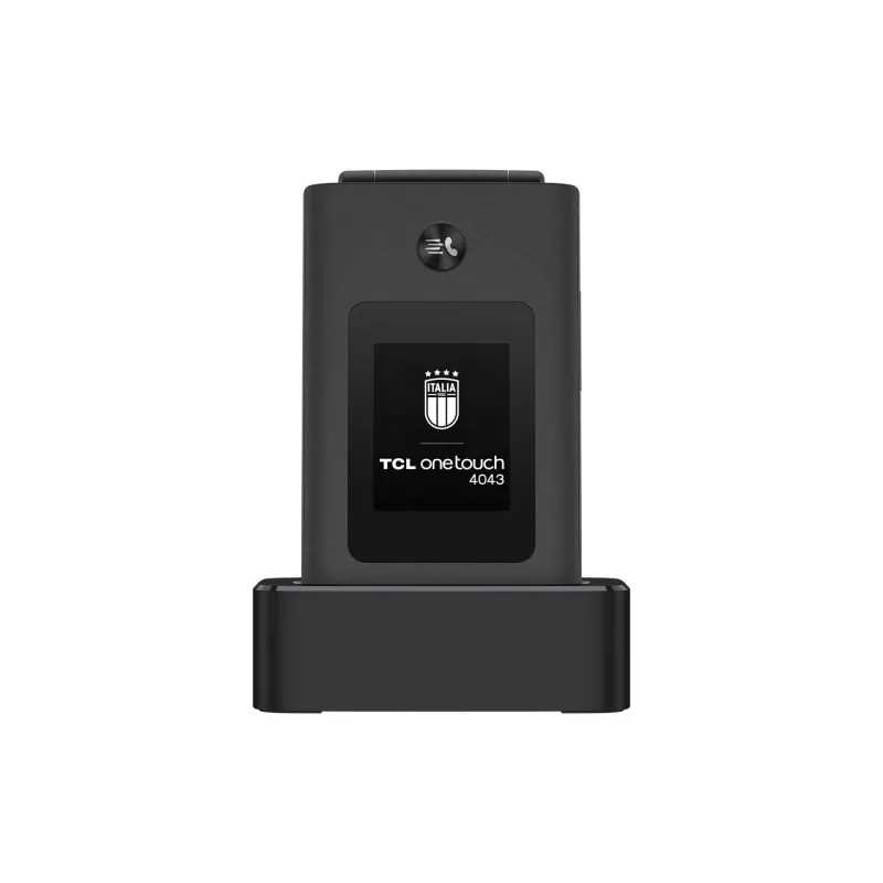 TCL OneTouch 4043 8.13 cm (3.2 colio) 130.6 g Pilkas mėgėjiškas telefonas