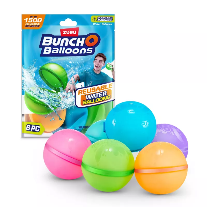 Bunch O Balloons Daugkartiniai vandens balionai 6 vnt. ZURU