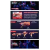 XSHOT Hyper Gel Stinger Blaster (3 000 Hyper Gel granulių) ZURU