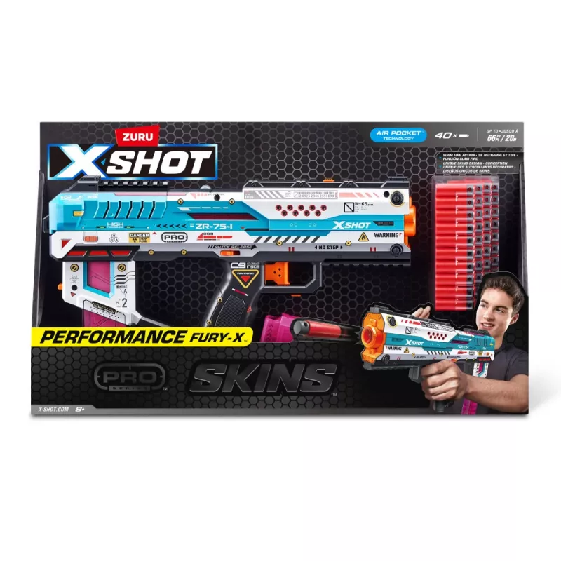 Žaislinis šautuvas Zuru XSHOT 36772 — įvairiaspalvis plastikas, 400 g, amžius 14+