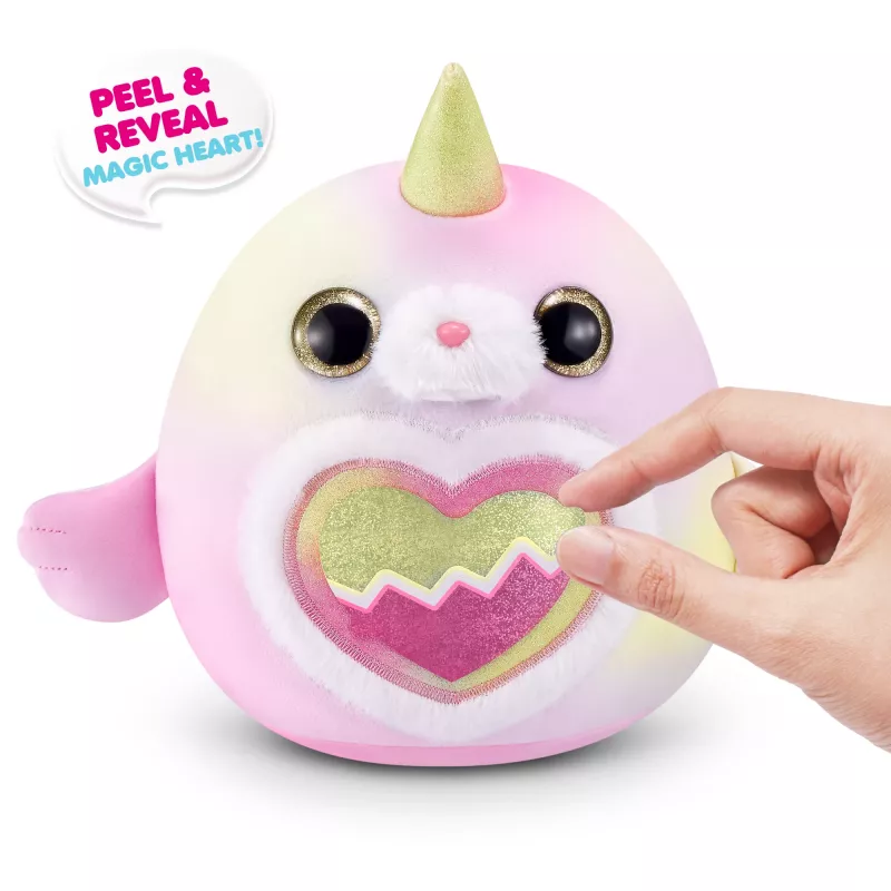 Plush toy Zuru Rainbocorns Eggzania Frozen Mania — gyvūno pliušas, įvairiaspalvis, nuo 3 metų
