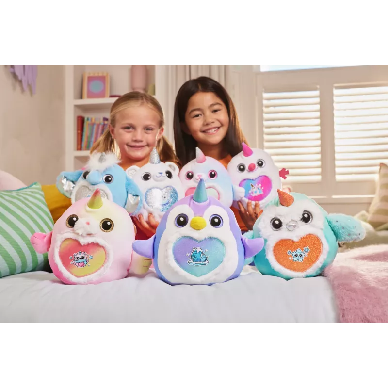 Plush toy Zuru Rainbocorns Eggzania Frozen Mania — gyvūno pliušas, įvairiaspalvis, nuo 3 metų