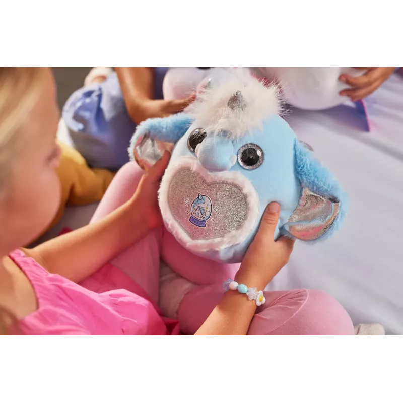Plush toy Zuru Rainbocorns Eggzania Frozen Mania — gyvūno pliušas, įvairiaspalvis, nuo 3 metų