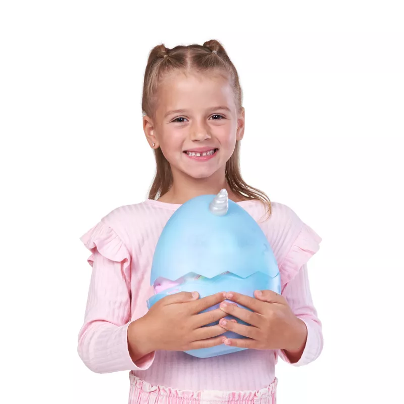Plush toy Zuru Rainbocorns Eggzania Frozen Mania — gyvūno pliušas, įvairiaspalvis, nuo 3 metų