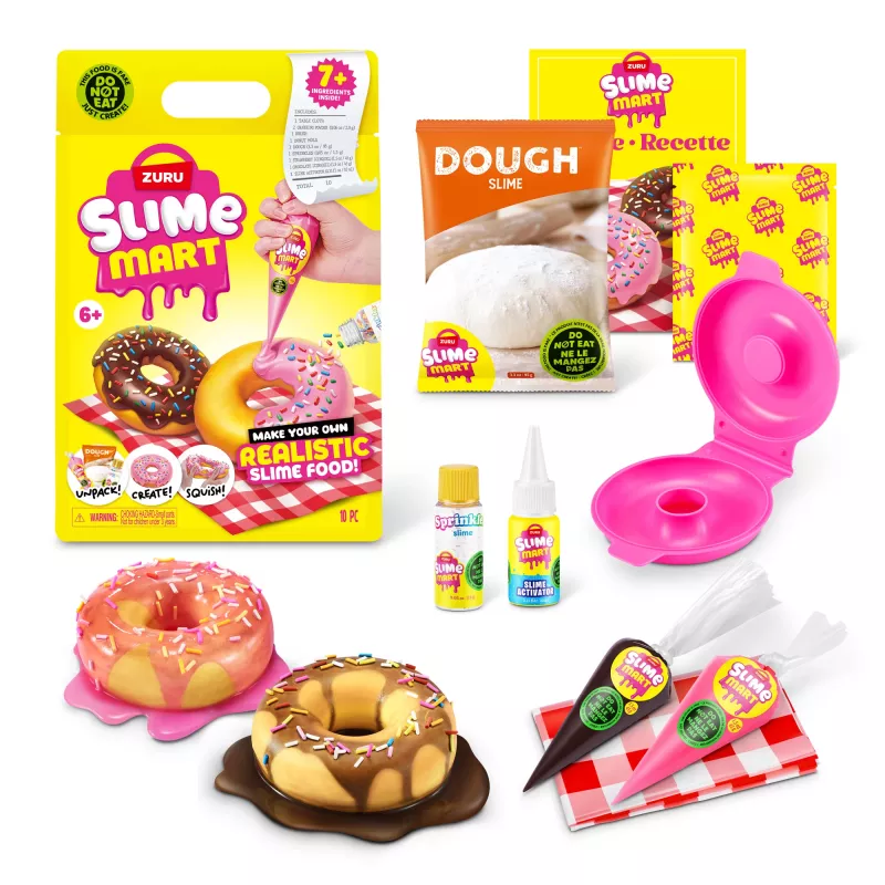 ZURU Slime Mart mažas maišelis, žaislinis maistas, 6 m., įvairiaspalvis