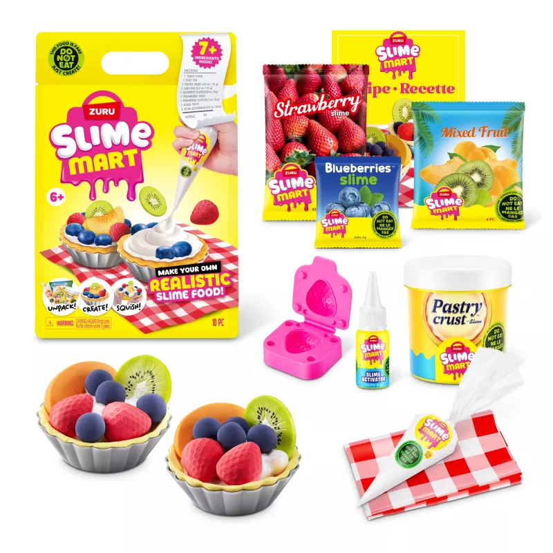 ZURU Slime Mart mažas maišelis, žaislinis maistas, 6 m., įvairiaspalvis