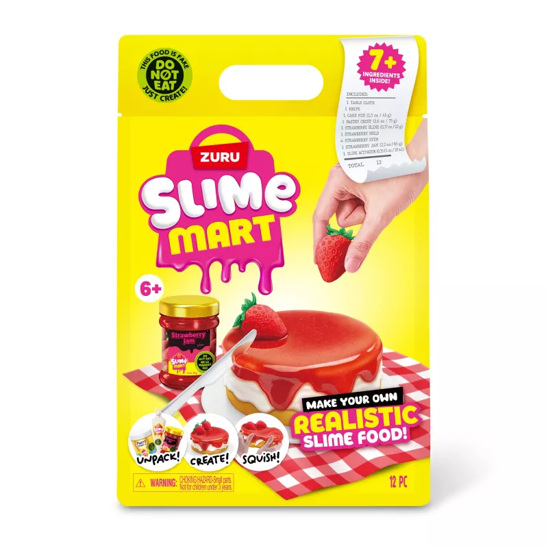 ZURU Slime Mart mažas maišelis, žaislinis maistas, 6 m., įvairiaspalvis