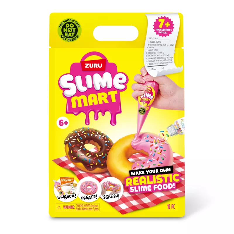 ZURU Slime Mart mažas maišelis, žaislinis maistas, 6 m., įvairiaspalvis