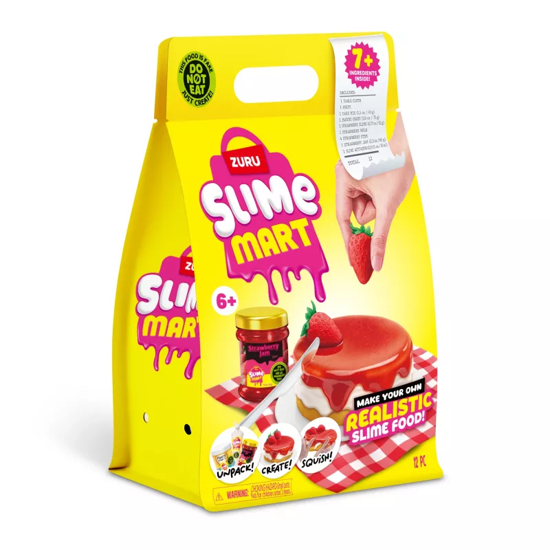 ZURU Slime Mart mažas maišelis, žaislinis maistas, 6 m., įvairiaspalvis