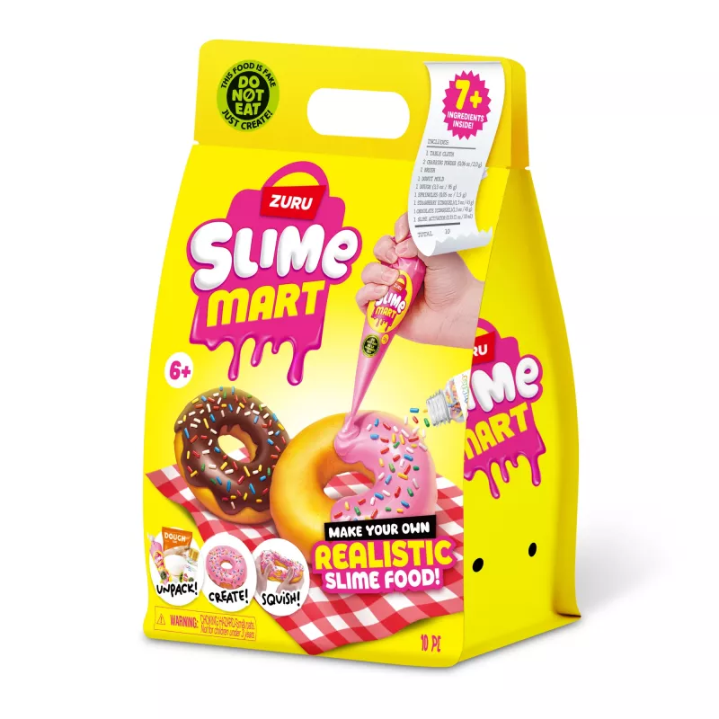 ZURU Slime Mart mažas maišelis, žaislinis maistas, 6 m., įvairiaspalvis