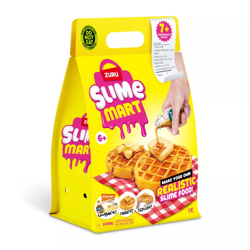 ZURU Slime Mart mažas maišelis, žaislinis maistas, 6 m., įvairiaspalvis