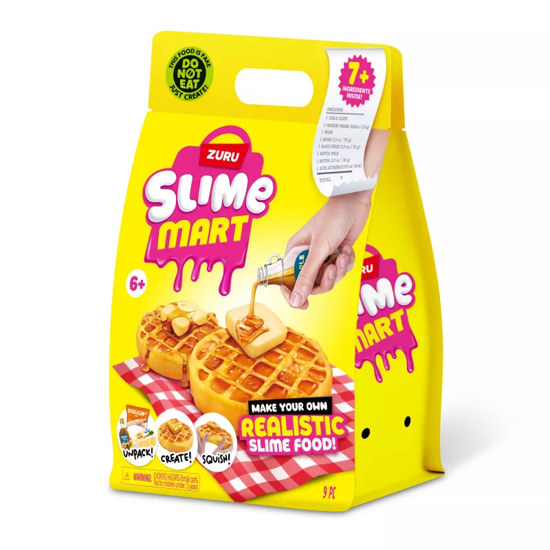 ZURU Slime Mart mažas maišelis, žaislinis maistas, 6 m., įvairiaspalvis
