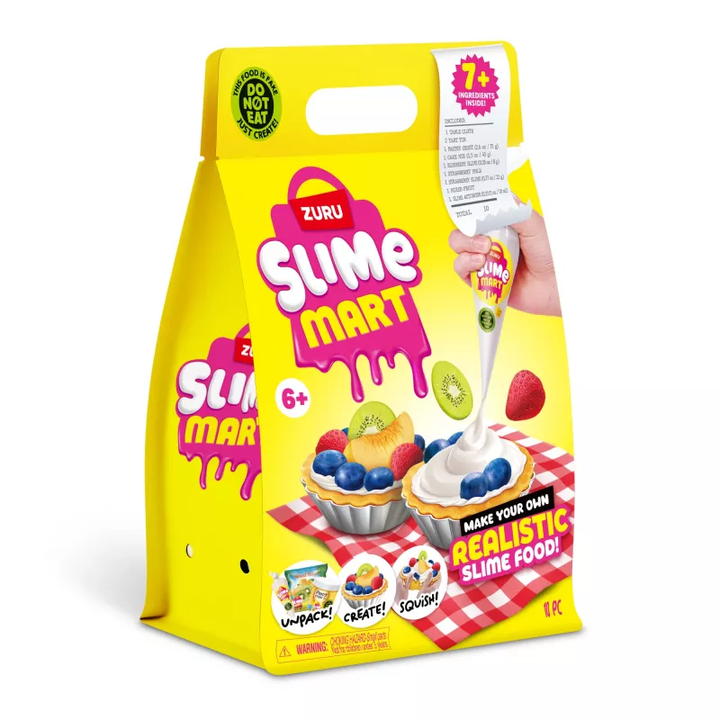 ZURU Slime Mart mažas maišelis, žaislinis maistas, 6 m., įvairiaspalvis