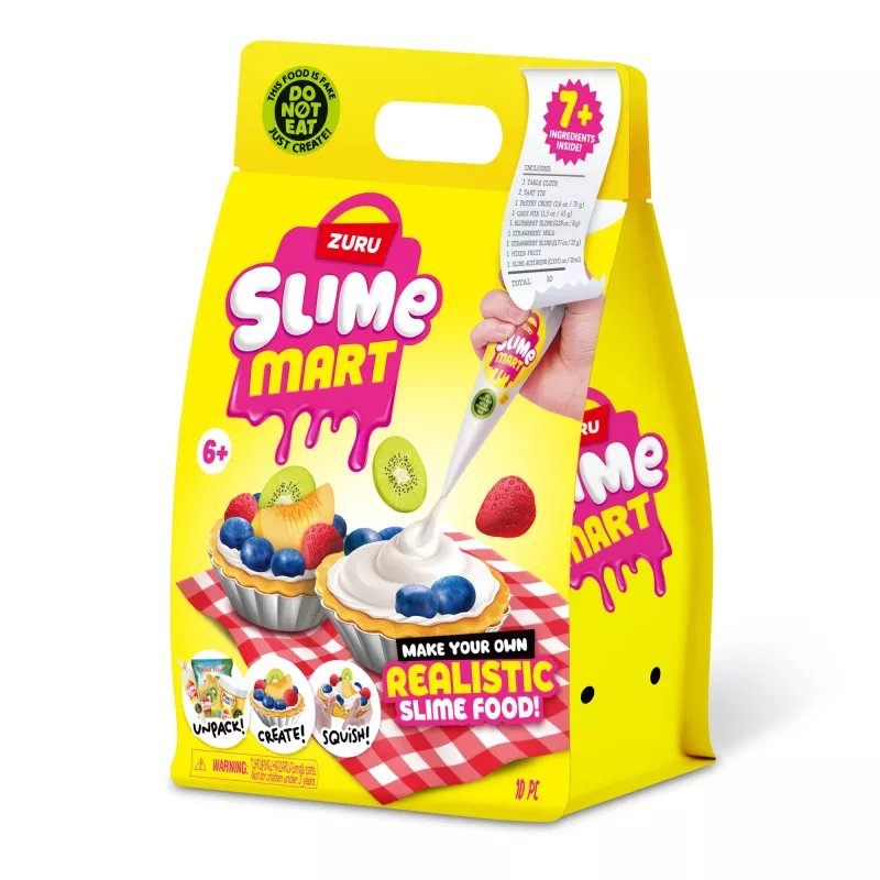 ZURU Slime Mart mažas maišelis, žaislinis maistas, 6 m., įvairiaspalvis