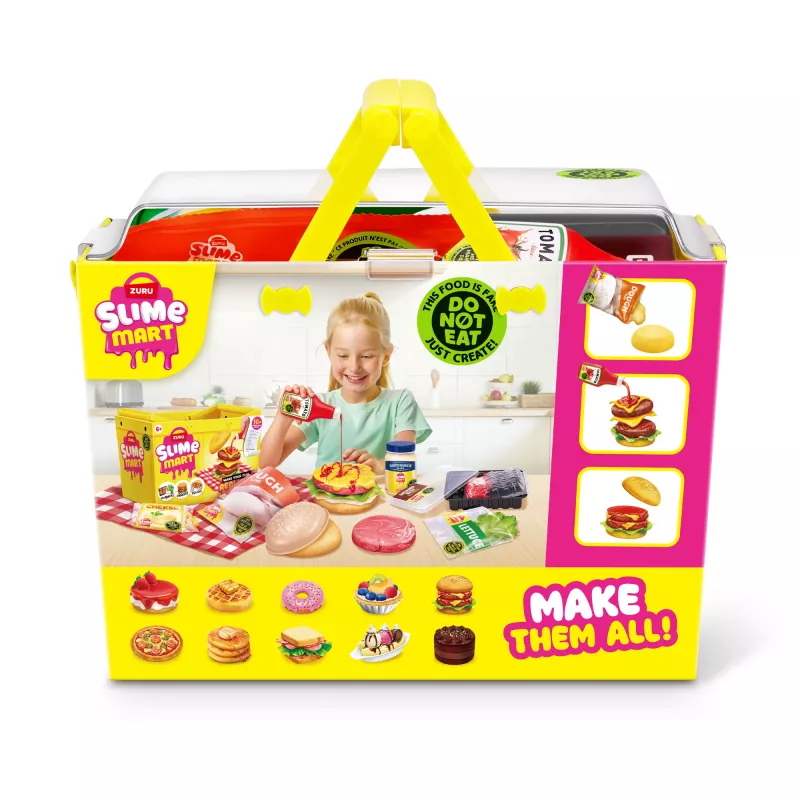 ZURU Slime Mart mažas krepšelis, žaislinis maistas, 6 m., įvairiaspalvis