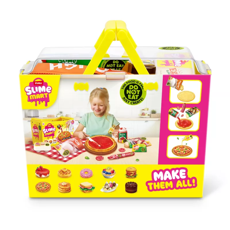 ZURU Slime Mart mažas krepšelis, žaislinis maistas, 6 m., įvairiaspalvis