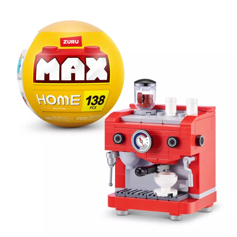 MAX Build more Premium namų statybos plytelių kolekcija, Statybiniai blokeliai, 8 m., Plastikas, 181 vnt., 197 g