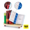 MAX Build more Premium namų statybos plytelių kolekcija, Statybiniai blokeliai, 8 m., Plastikas, 181 vnt., 197 g