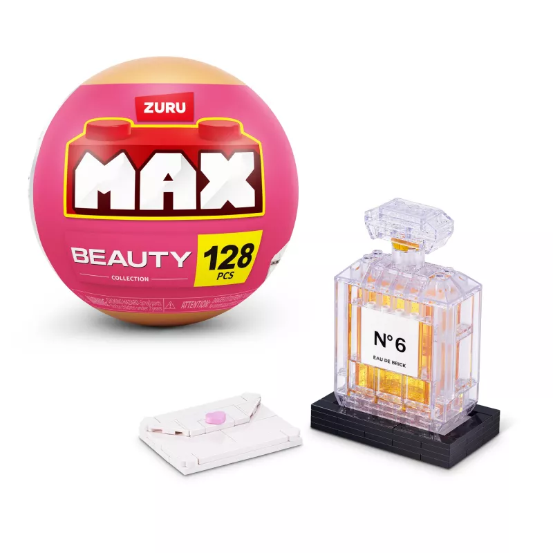 MAX Build more Premium Beauty statybinių kaladėlių kolekcija, Statybinės kaladėlės, 8 m., Plastikas, 169 vnt., 197 g