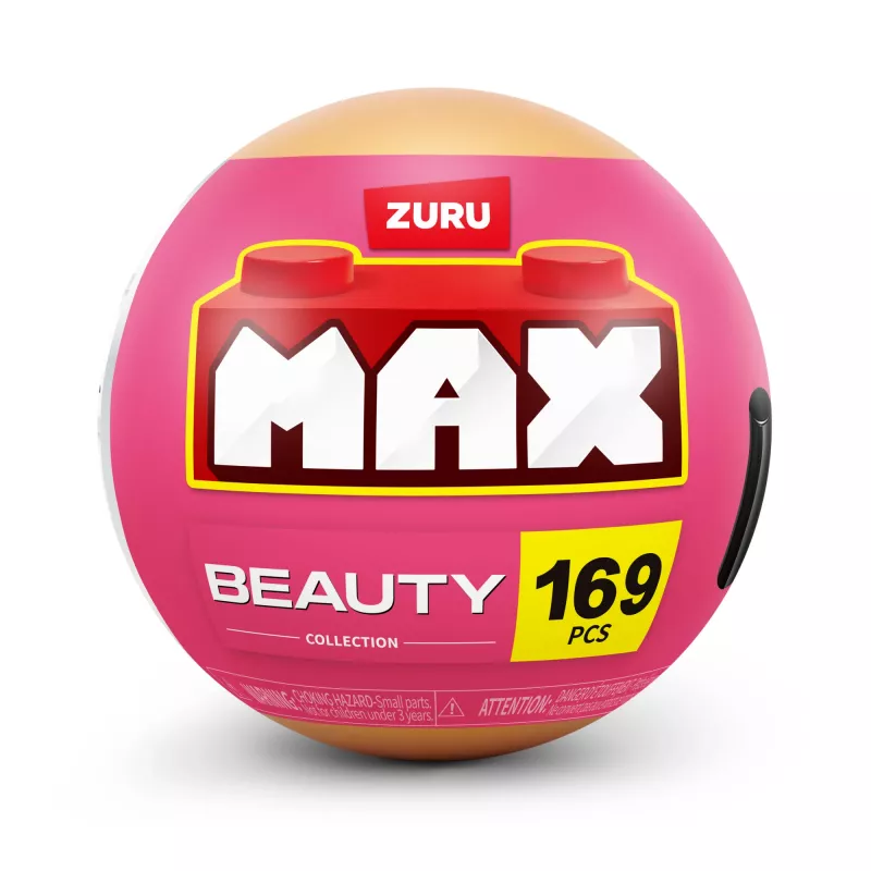 MAX Build more Premium Beauty statybinių kaladėlių kolekcija, Statybinės kaladėlės, 8 m., Plastikas, 169 vnt., 197 g