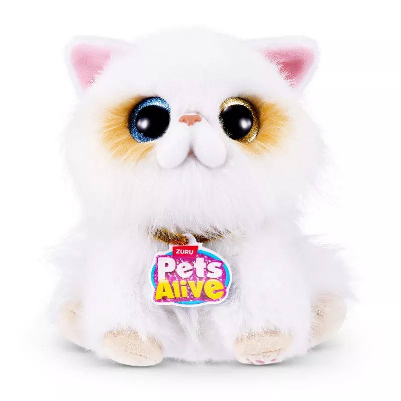 Žaislinė katė Zuru Pets Alive Smitten Kittens Series 2 — interaktyvus skambantis žaislas, nuo 3 metų, AAA baterijos